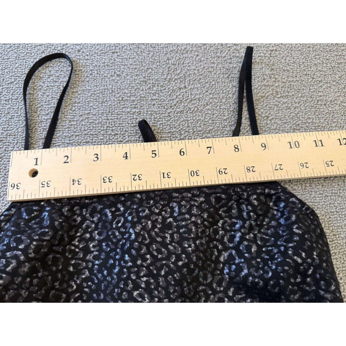 Urban Outfitters Female S P Black Metallic Animal Print Spaghetti Strap Dress
