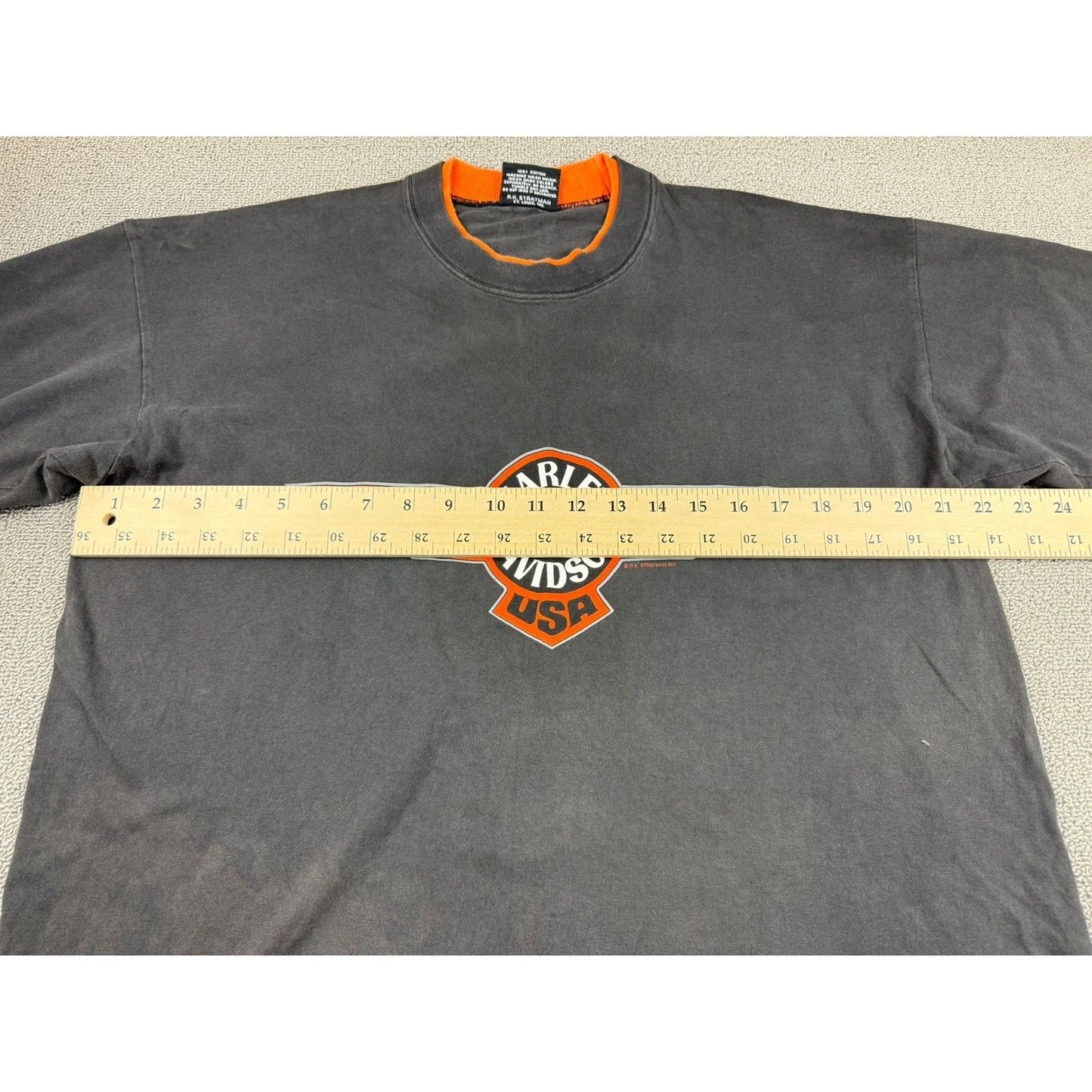 Vintage 90s Harley-Davidson Alaska T-Shirt R.K. Stratman XL Northernmost Outpost