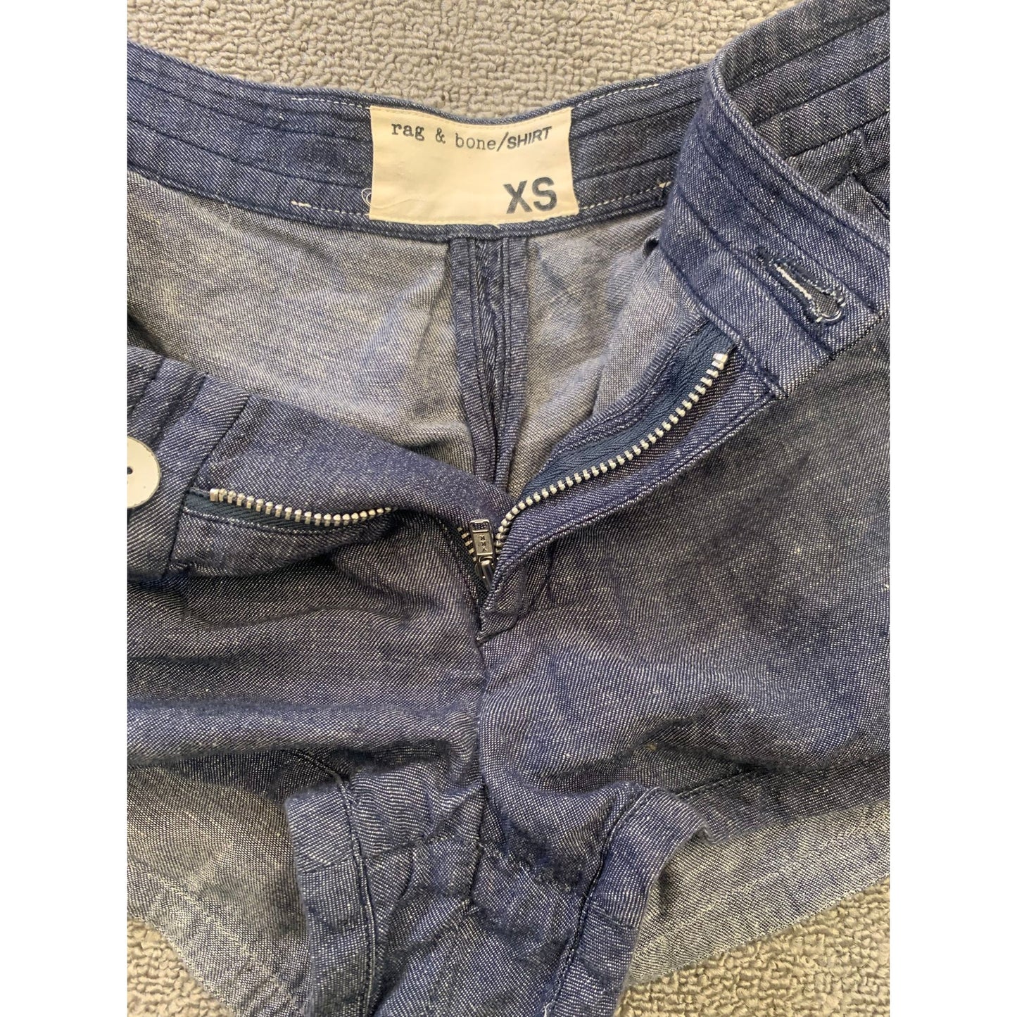 RAG & BONE Women XS Blue Shorts