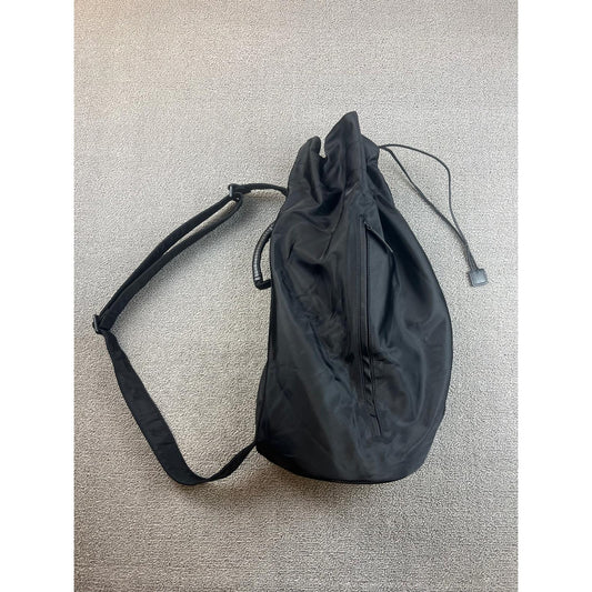 Staud Felix Men's Black Nylon Bag With Strap and handle. Drawstring