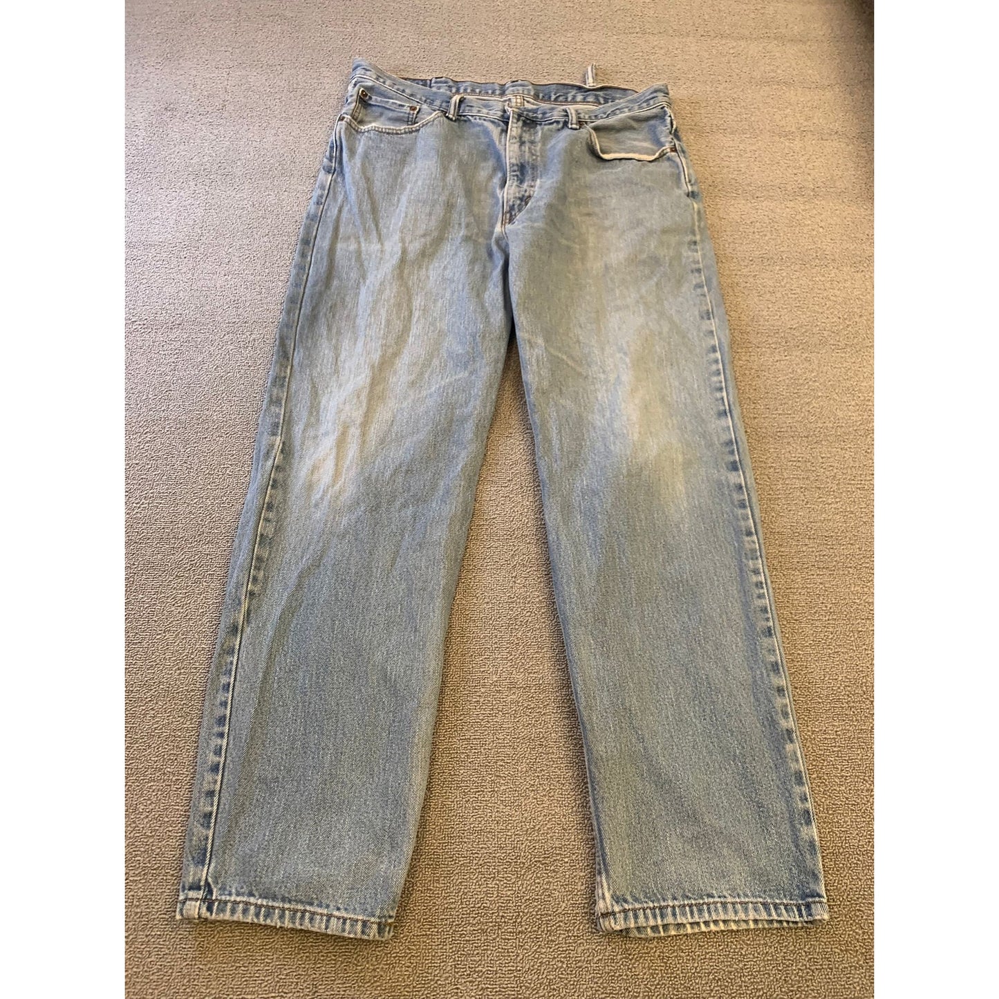 Levi's 550 Men 38x32 Blue Loose Fit Tapered Leg Jeans