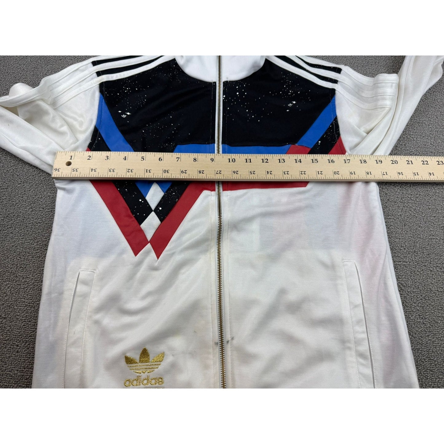 Vintage Adidas  Men Small White Red Blue Track Jacket Star Wars Limited Edition