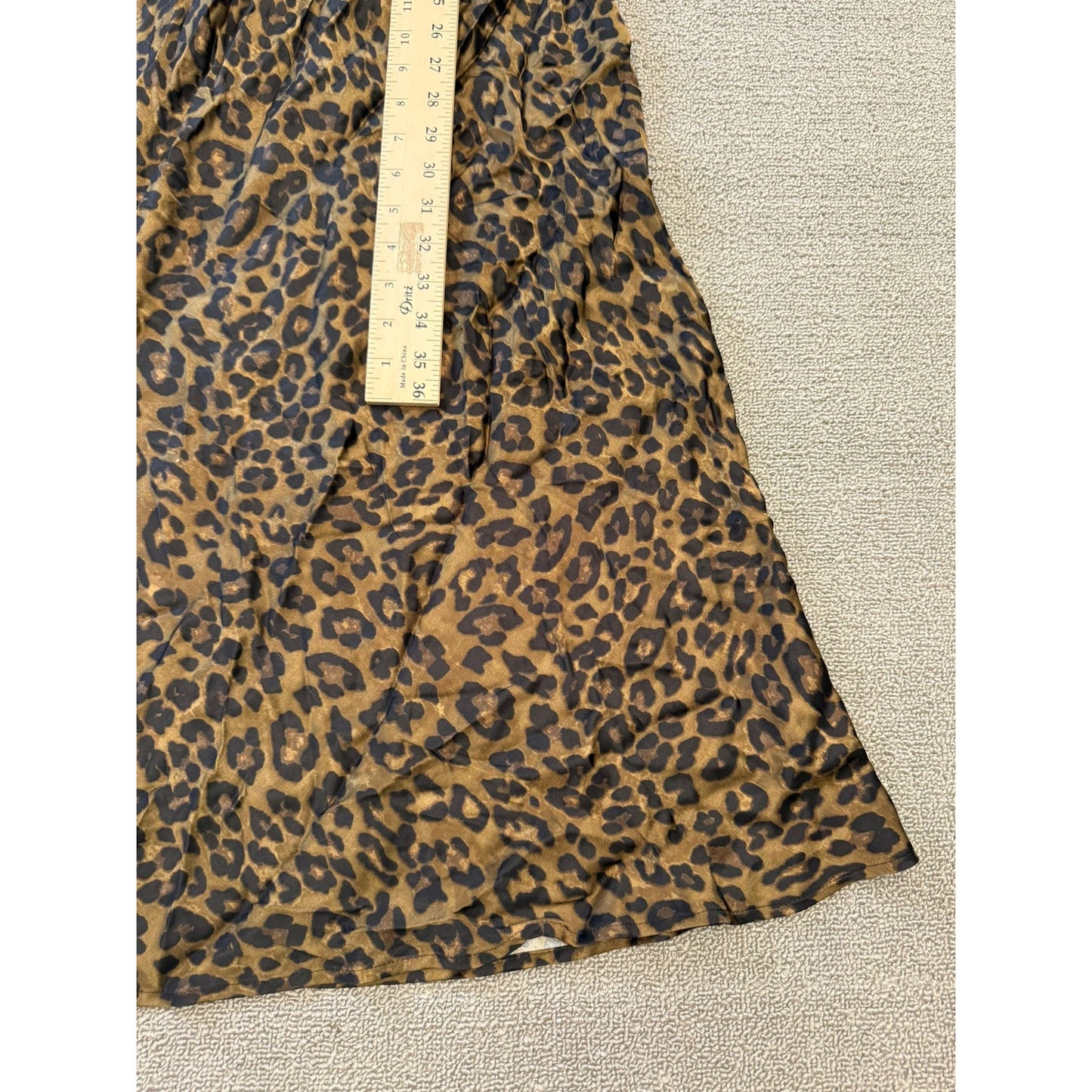 Zara Women's XXL NWT Leopard Print Slip Dress