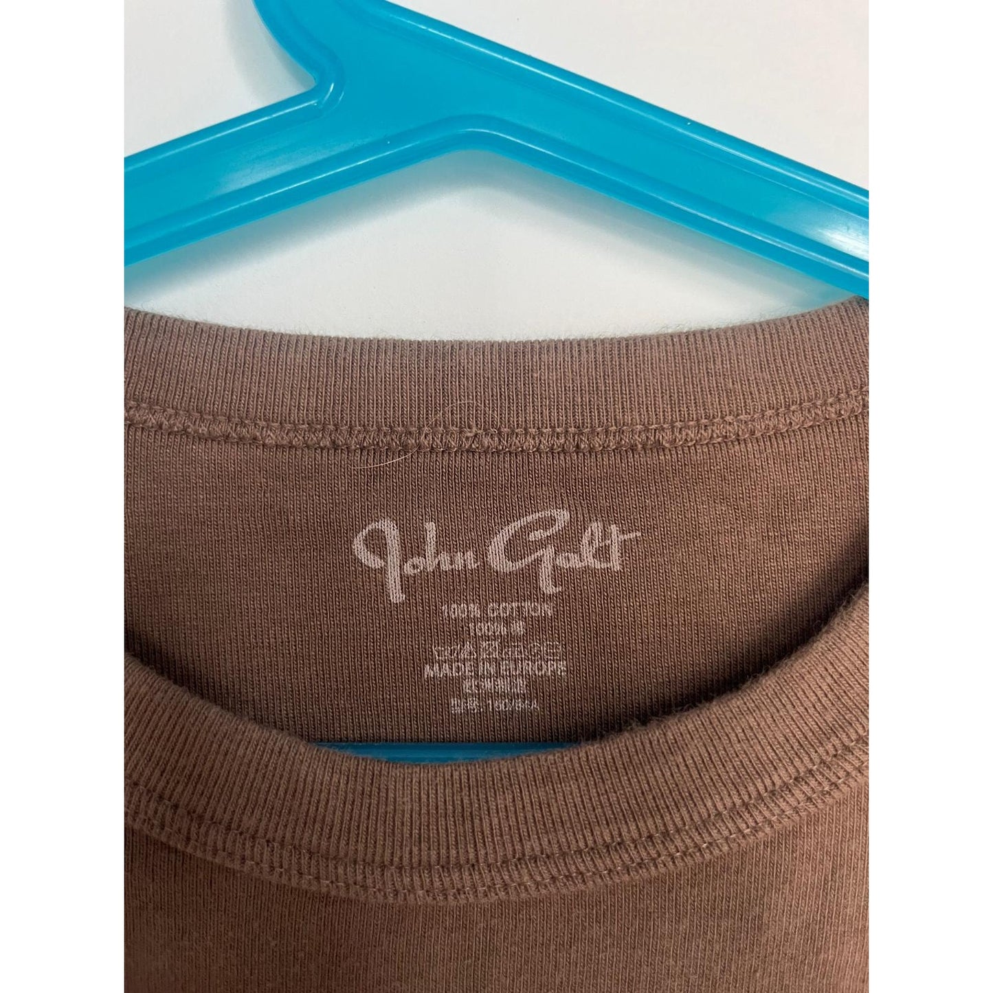 John Galt Cowgirl Graphic Tee Women Brown 2 Y2K Western Crop T Shirt