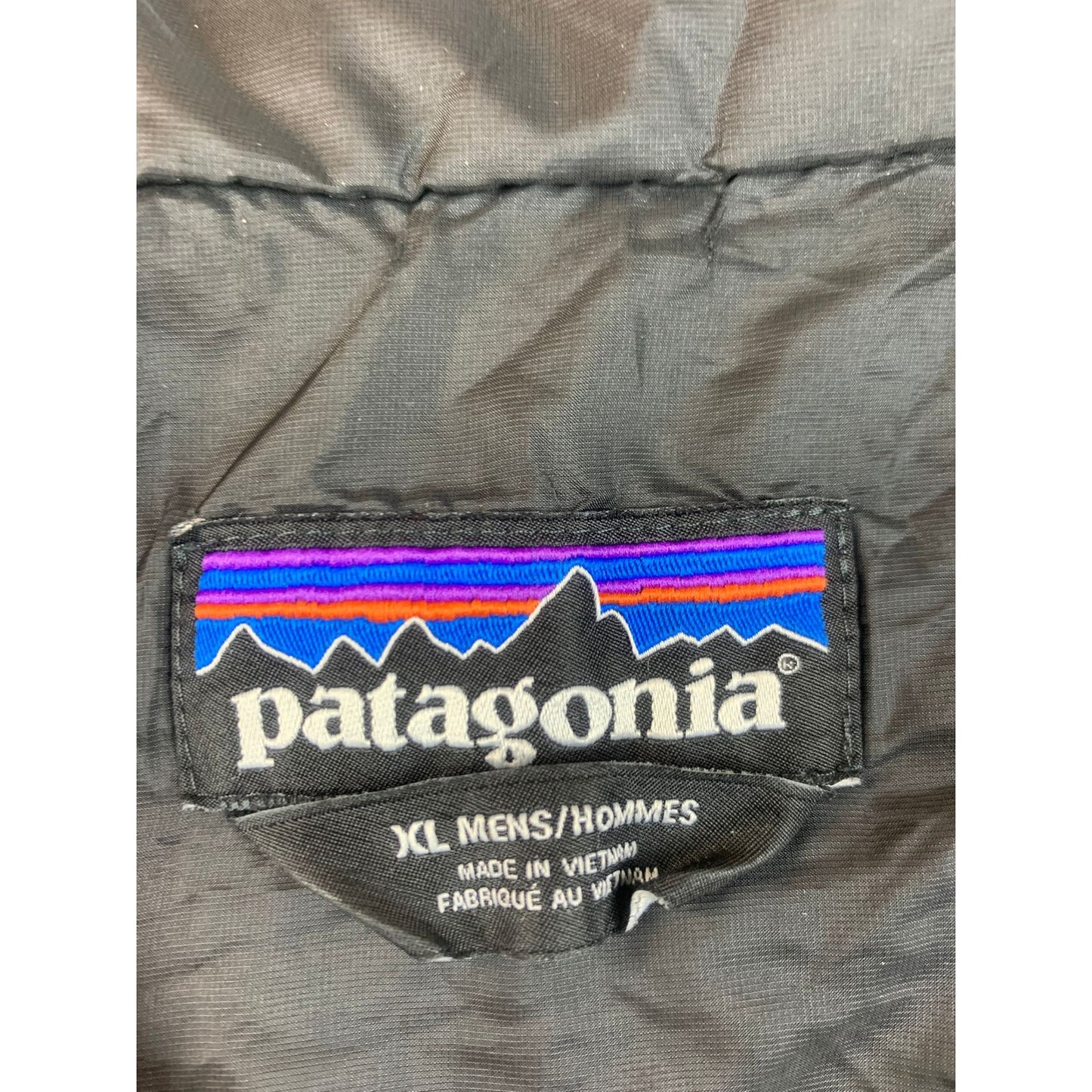 Patagonia Men's XL Black Nano Puff Jacket Insulated Quilted Full Zip