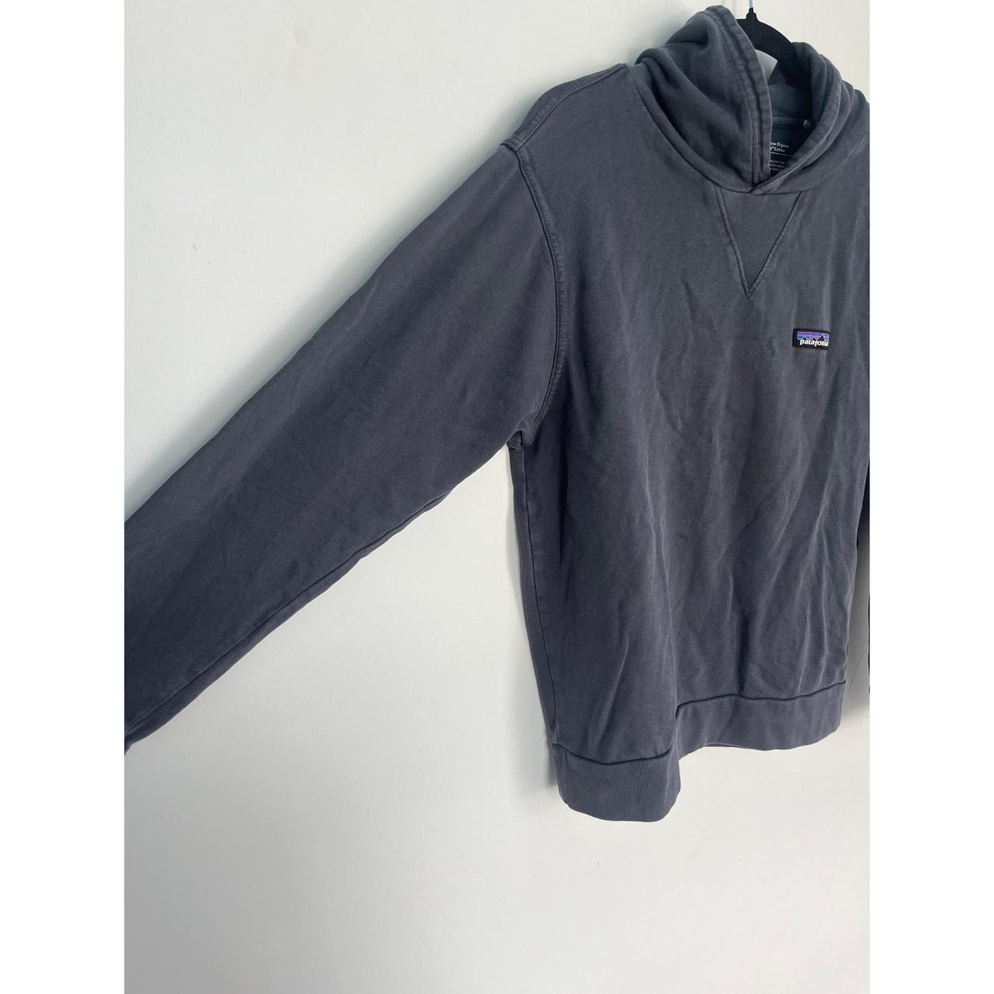 Patagonia Hoodie Men S Blue Organic Cotton Pullover Sweatshirt