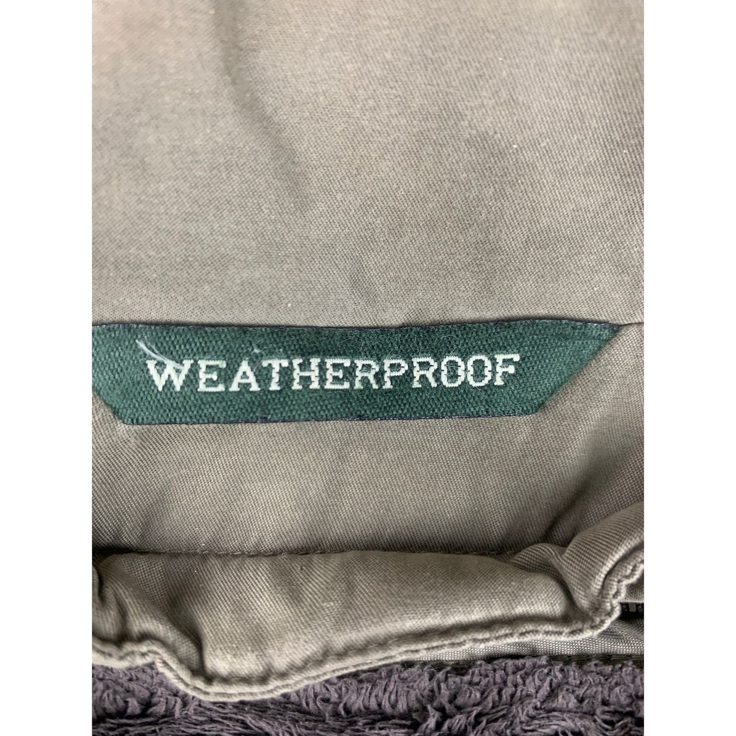 Weatherproof Mens Large Green Bomber Style Jacket