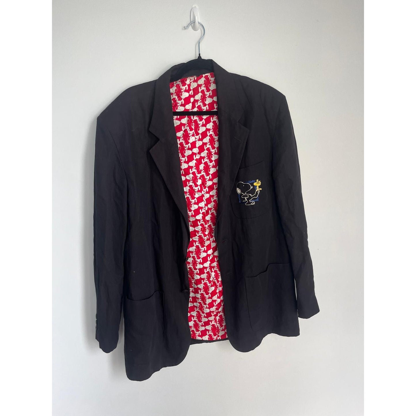 Iceberg Snoopy Blazer Jacket Men 50 L Novelty Print Made in Italy