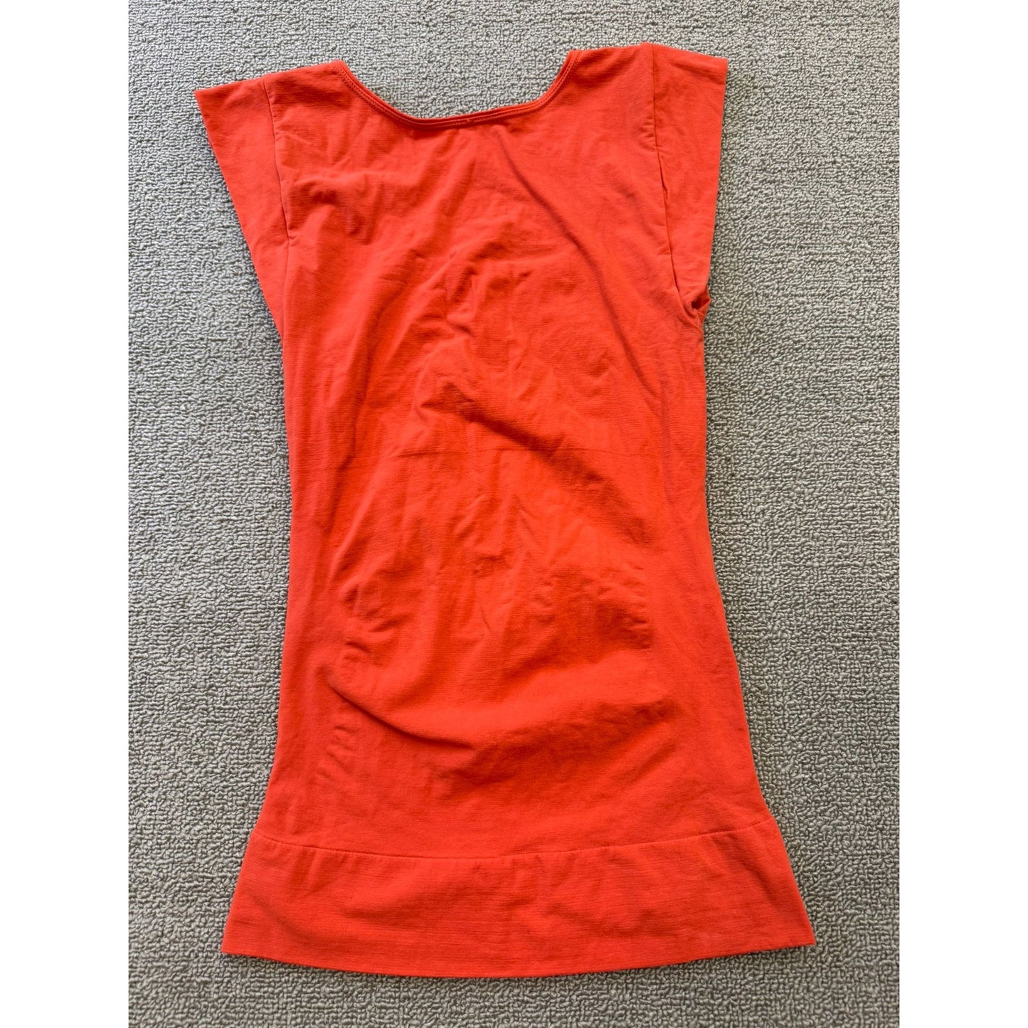 Spanx Women's XL Orange Sleeveless Top Scoop Neck Shapewear