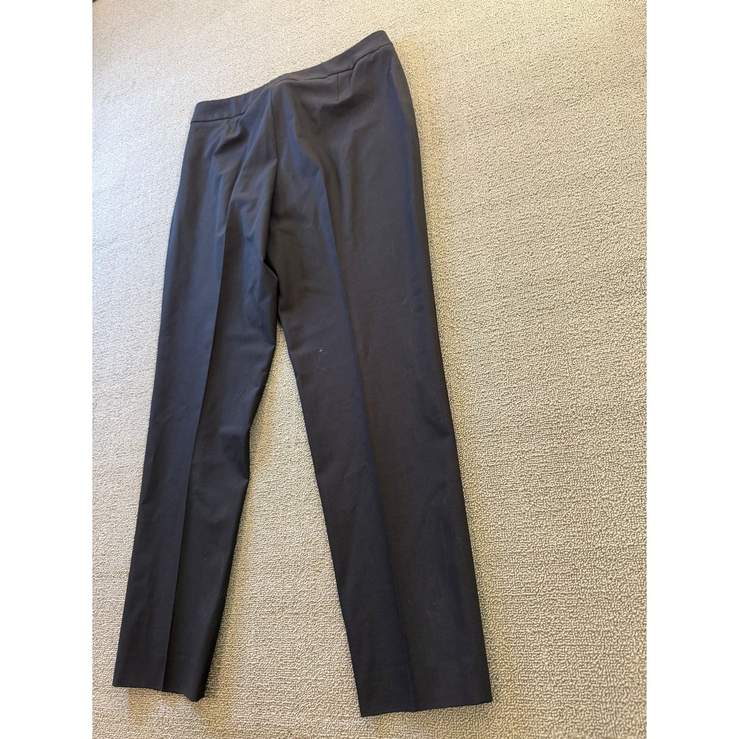 BOSS Hugo Boss Women's Black Straight Leg Trousers US 8 Formal