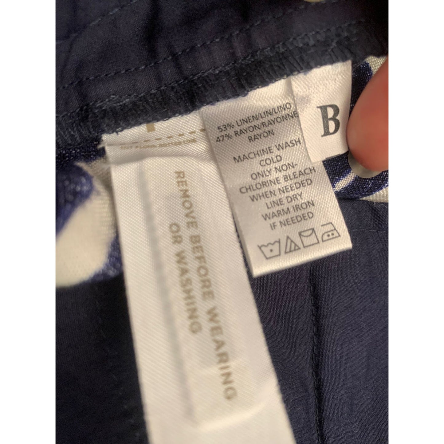 Ann Taylor Loft Marisa Women’s Linen Blend Pant Floral Vine Print Size 2