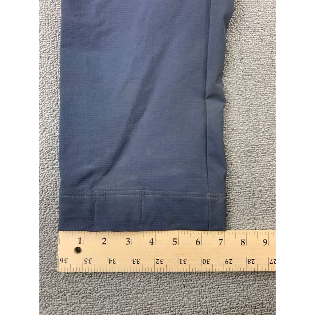 Patagonia Women 10 Gray Point Peak Trail Pants Hiking Nylon Blend Zip Pocket