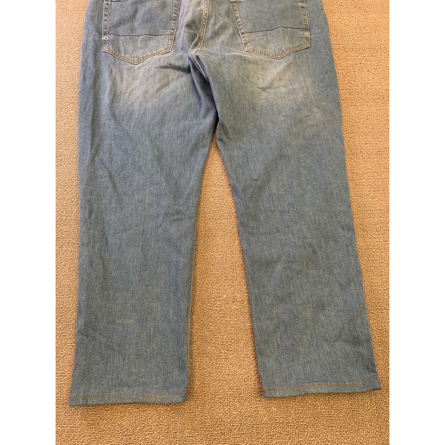 Spoke Mens 42 Jeans Blue Build A Regular Fit Straight