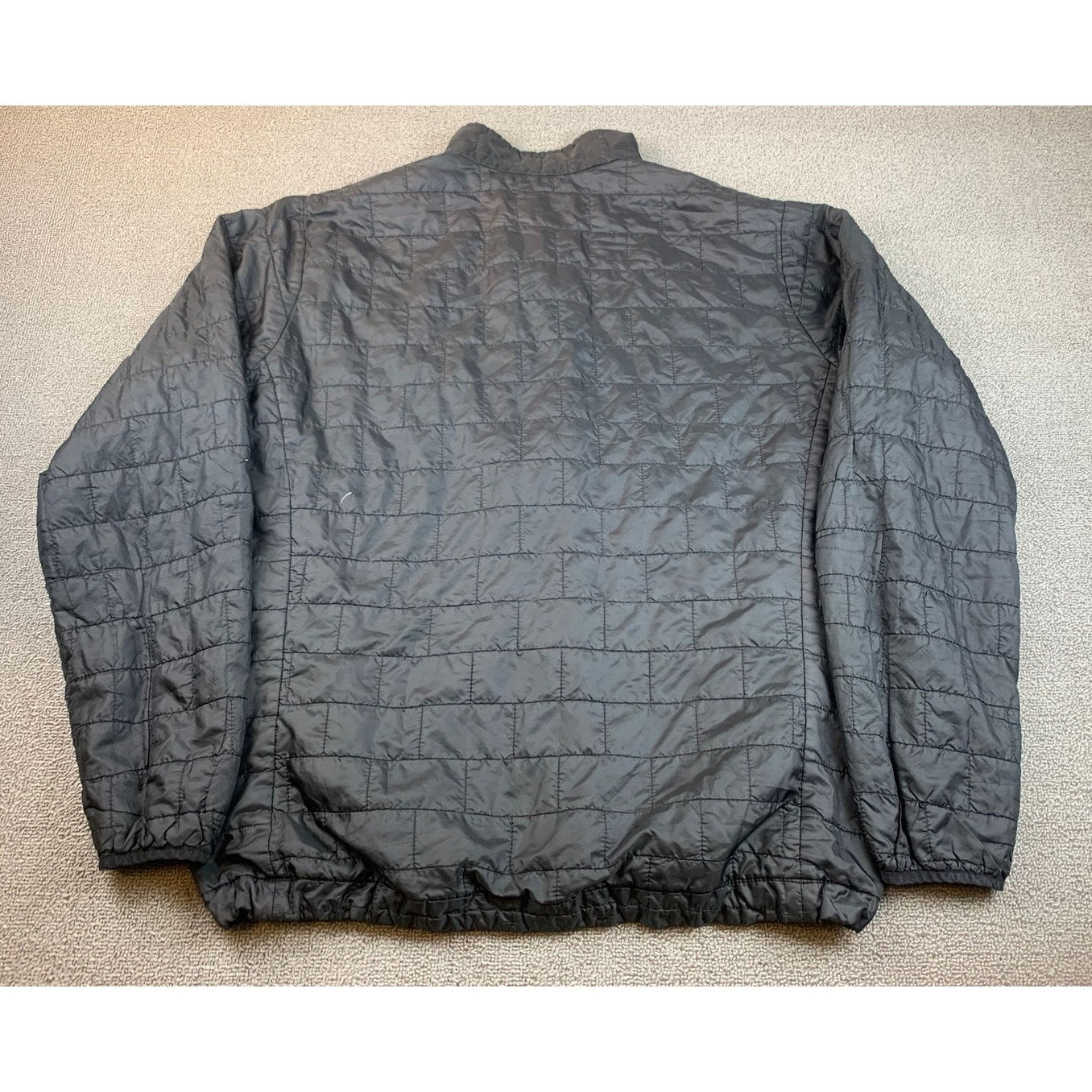 Patagonia Men's XL Black Nano Puff Jacket Insulated Quilted Full Zip