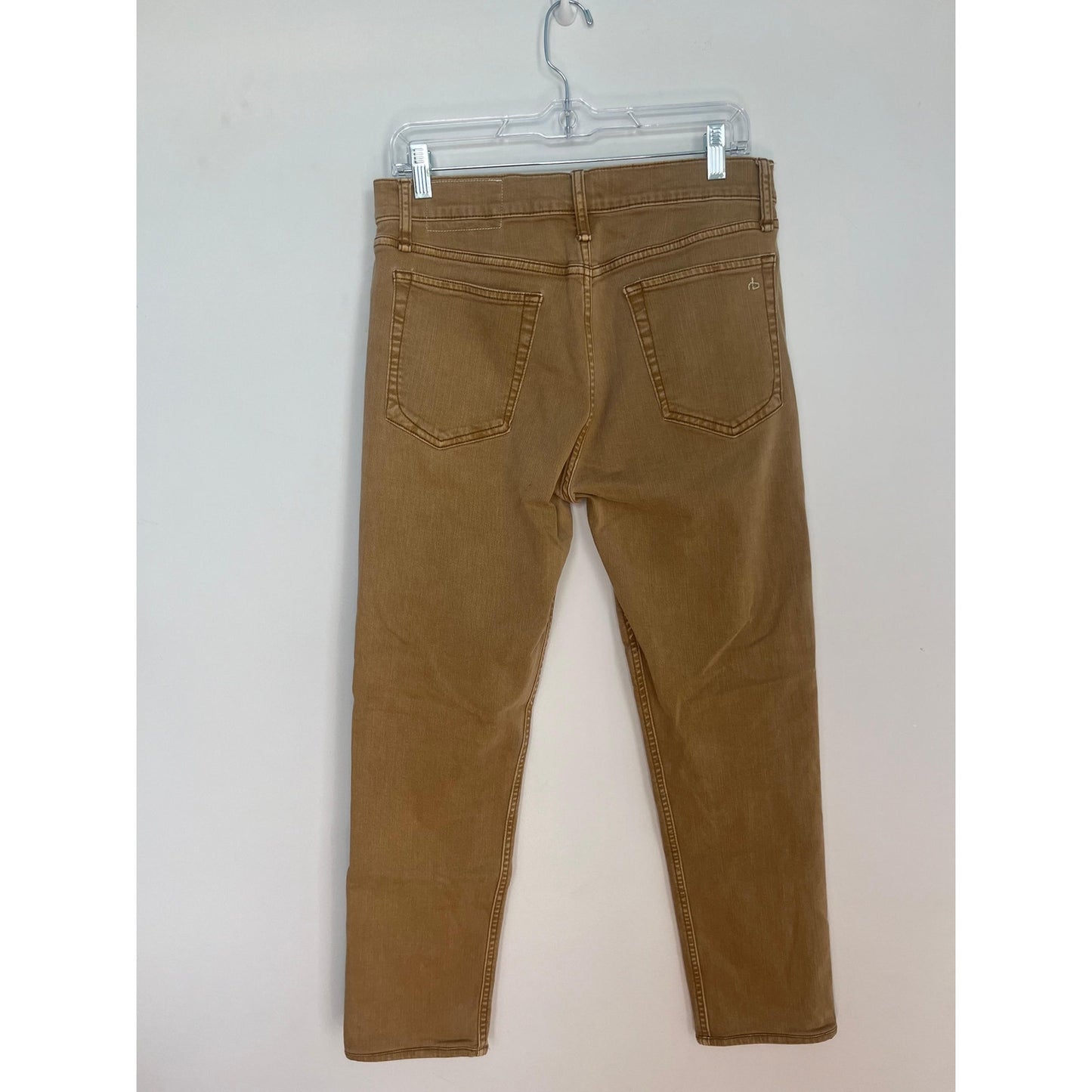 Rag & Bone Slim Fit 2 Men 33x32 Tan Stretch Cotton Pants