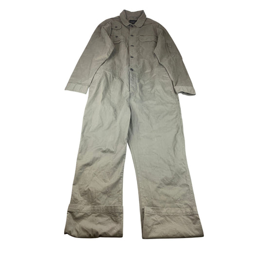 Banana Republic Men XXL Tall Cotton Explorer flight Suit Jumpsuit Olive NWT