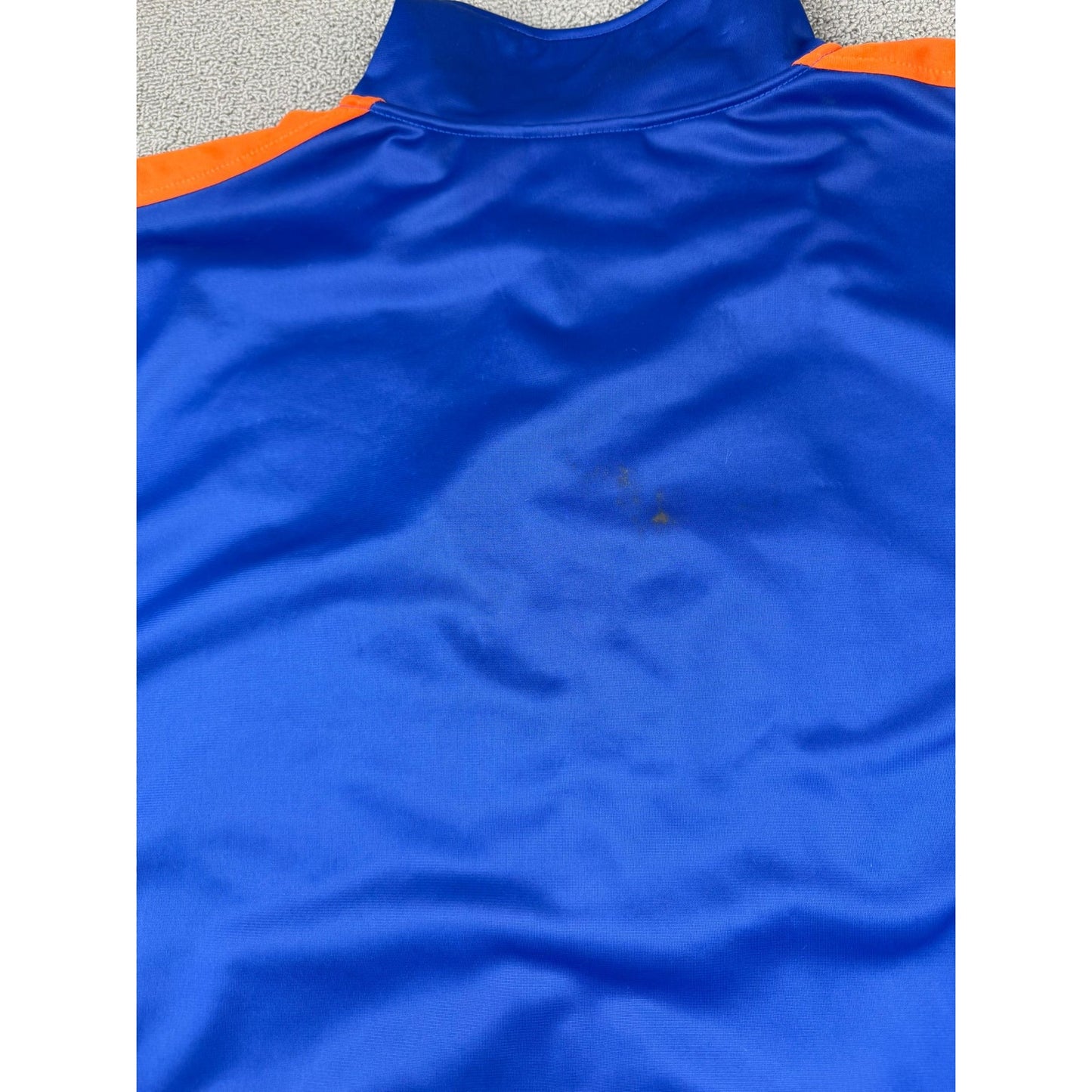 NBA Hardwood Classics Men's XL Blue Orange Knicks Track Jacket Full Zip
