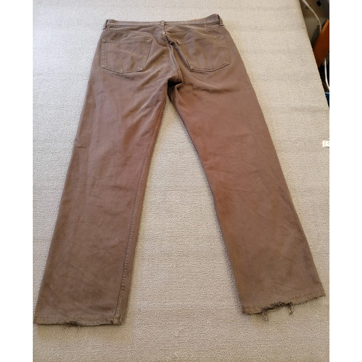 Levi's Men's Waist Size W38 L36 Brown Jeans Classic Fit Durable Comfort & Style.