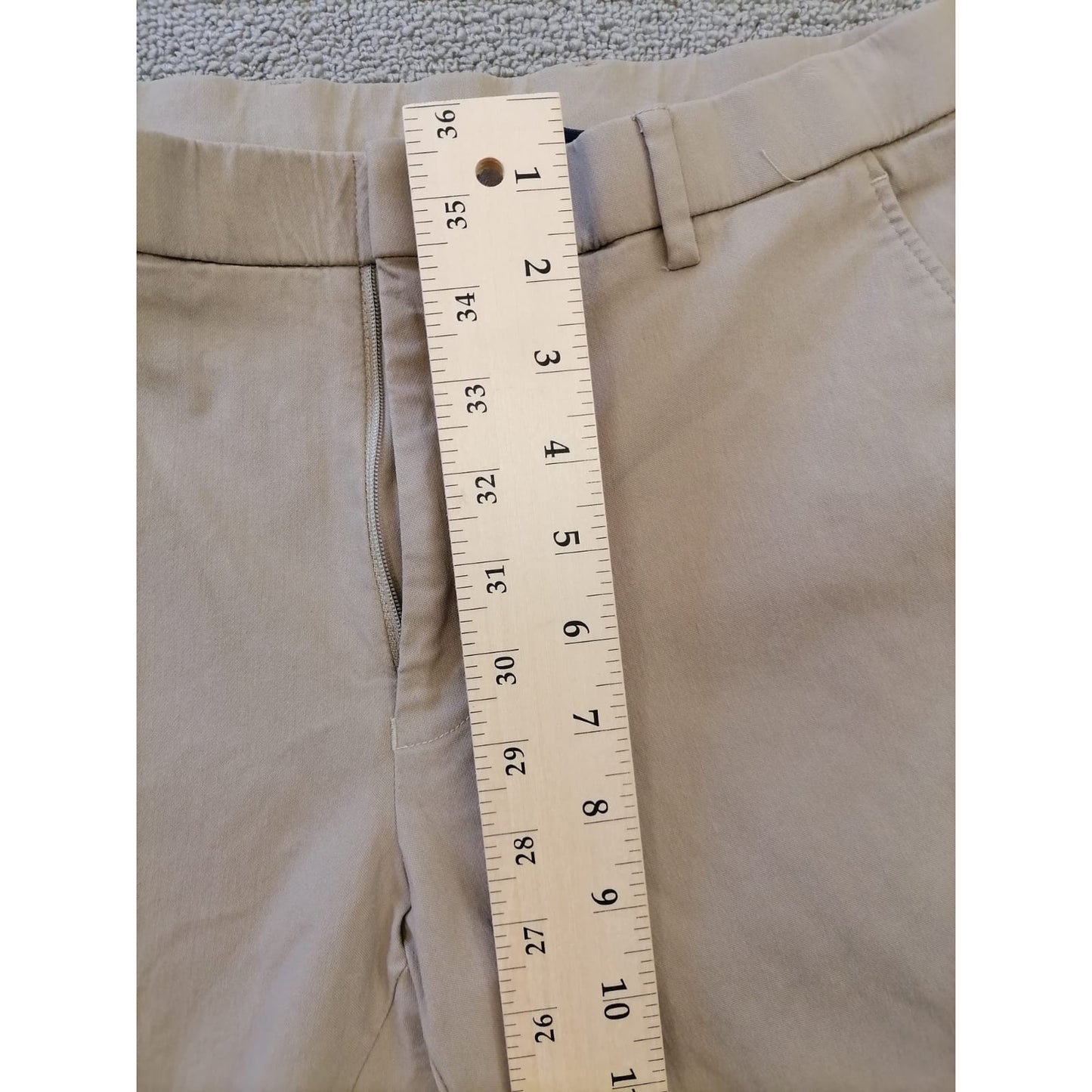 Tommy Hilfiger Male P 32W X 32L Stylish White Khaki Chino Pants