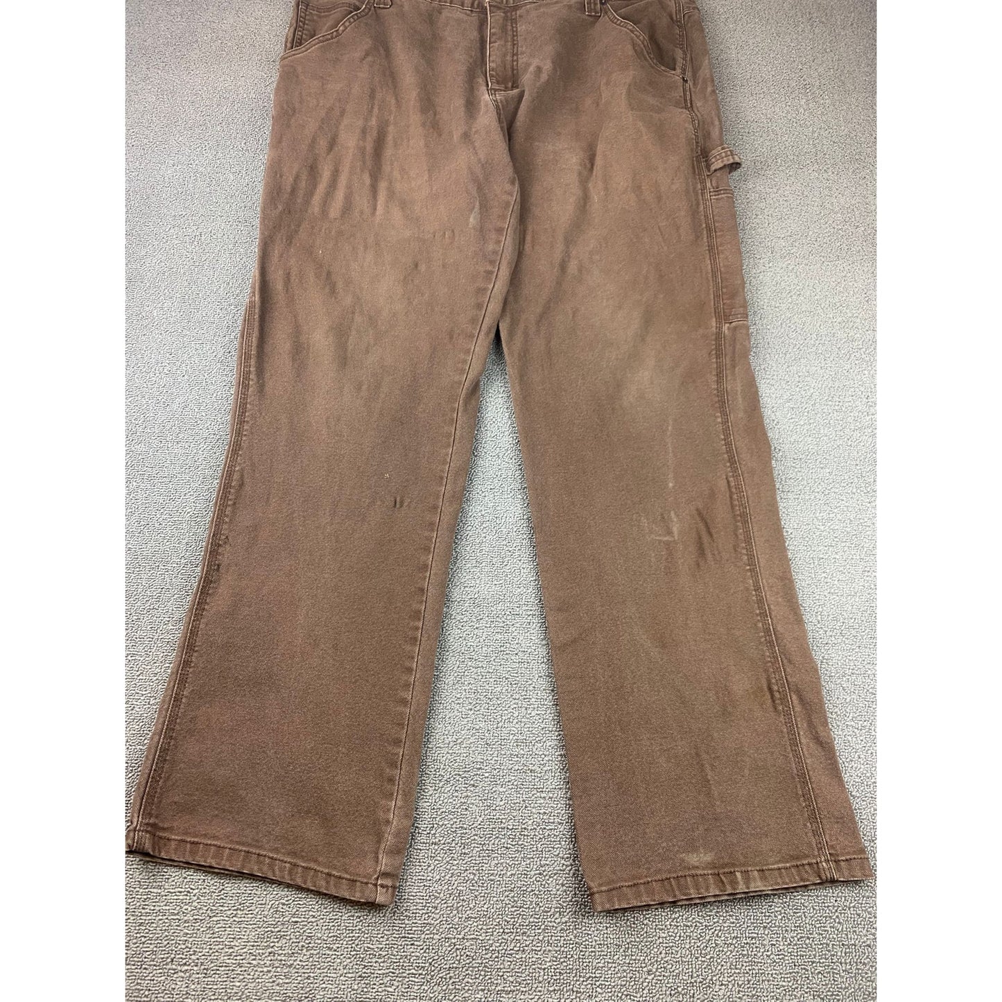 Real Ranch Men 40x34 Brown Work Cargo Pants