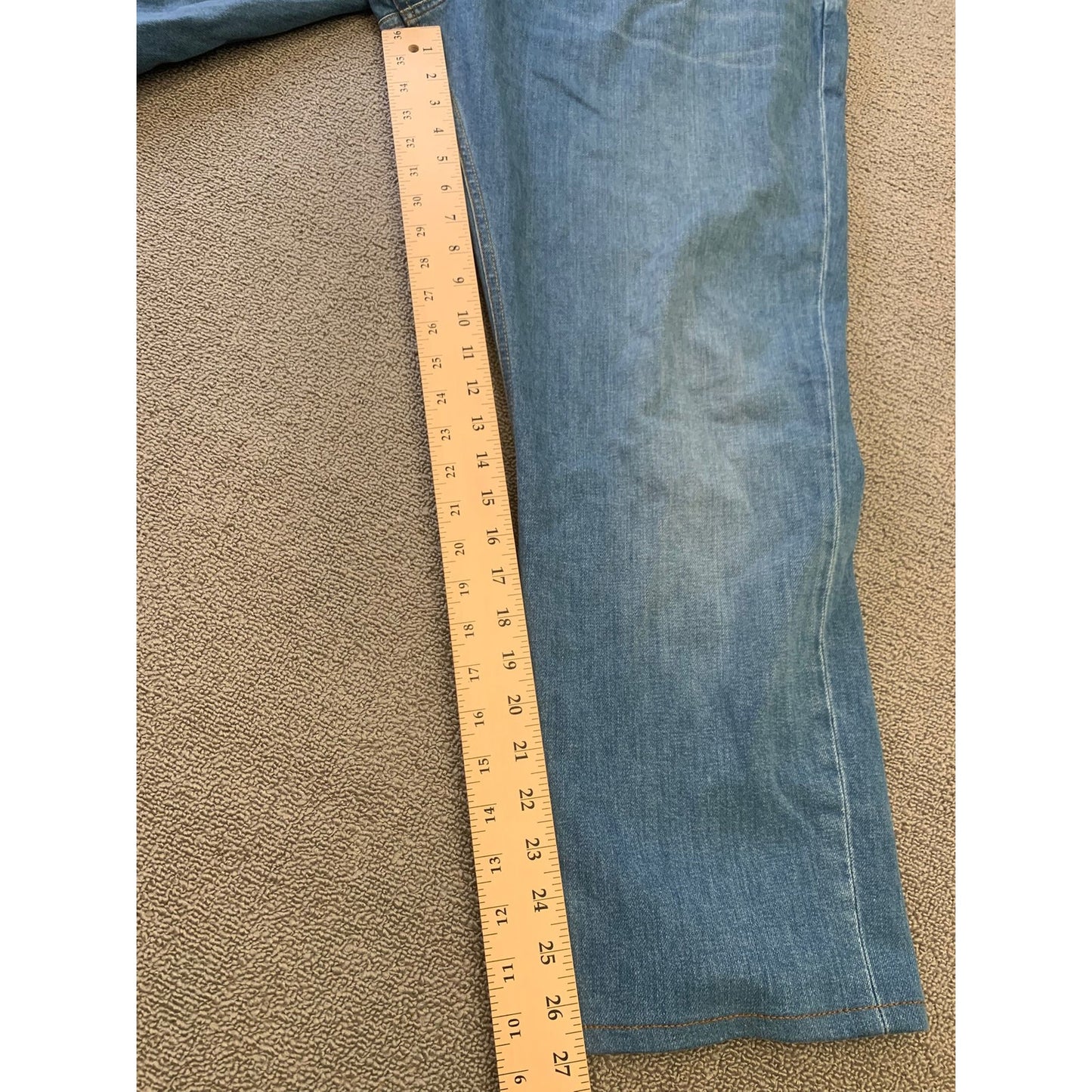 Spoke Mens 42 Jeans Blue Build A Regular Fit Straight
