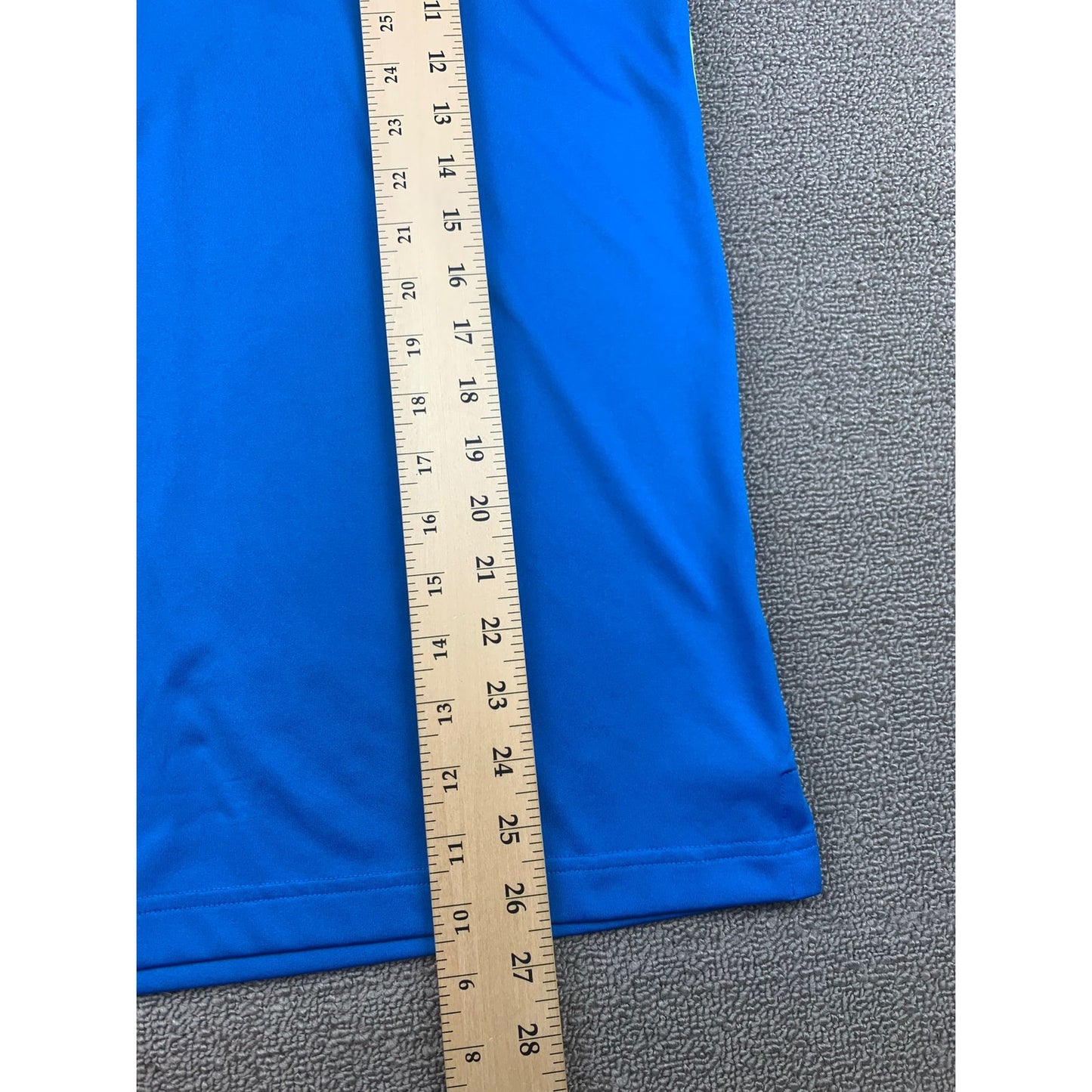 Puma Men's Short Sleeve Golf Polo Shirt Size Small Blue Yellow Athletic