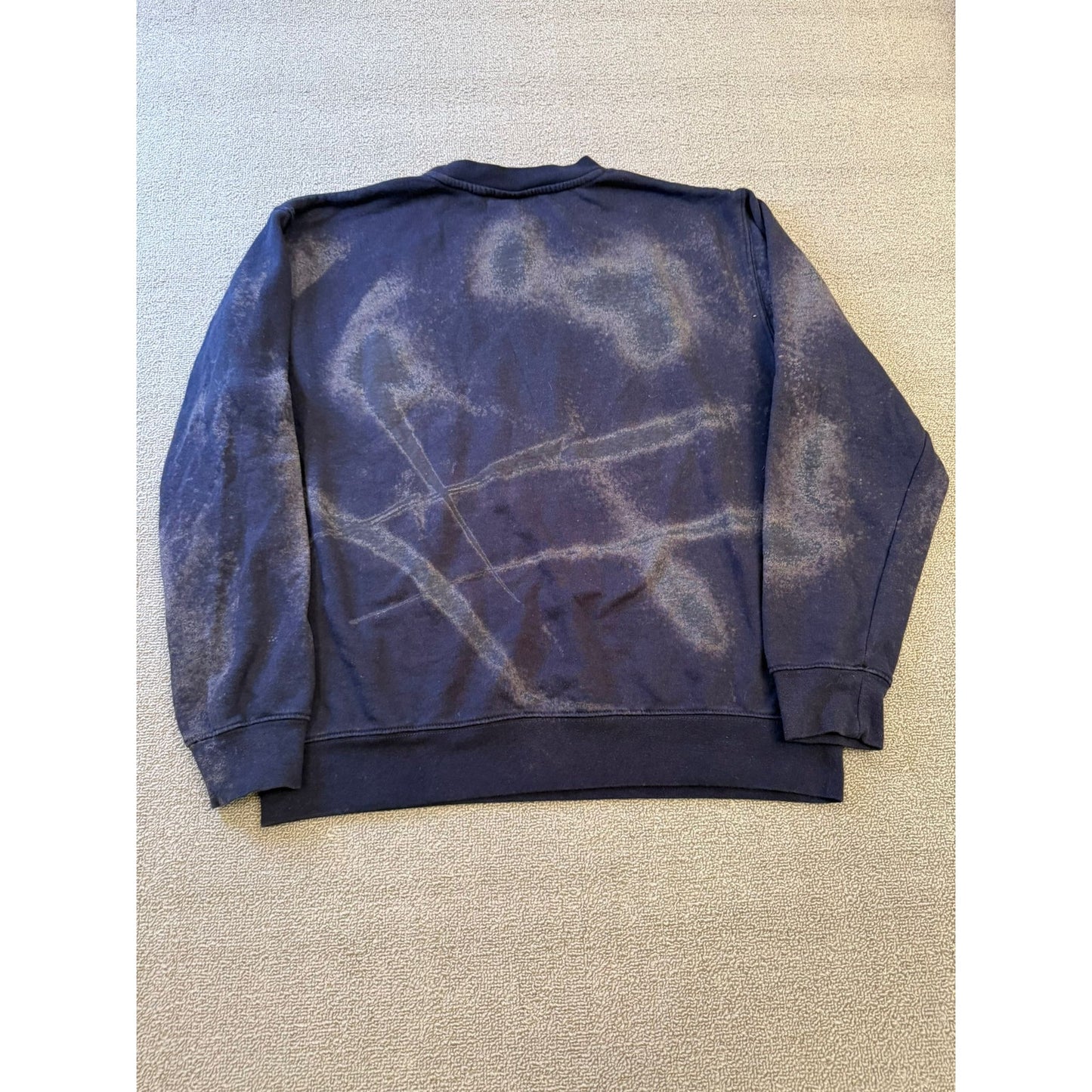 Stadium Athletics Men Large Blue Michigan Pullover Crewneck Sweatshirt