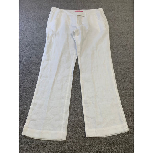 Island Company Women's 6 "Costa Pant" 100% Linen Pants