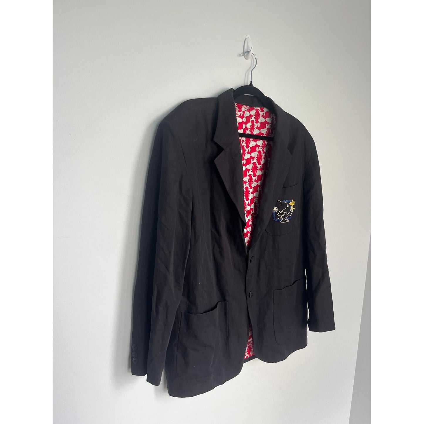 Iceberg Snoopy Blazer Jacket Men 50 L Novelty Print Made in Italy