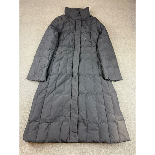Post Card Women's 2 I38 GB4 Black Puffer Winter Coat Made In Romania