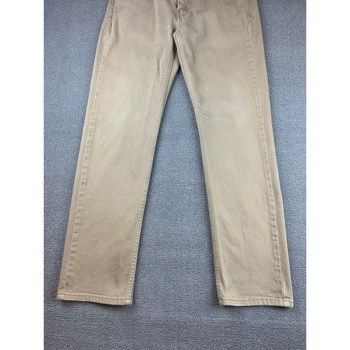 Levi's Men's 31x32 514 Straight Fit Beige Chino Khaki Jeans