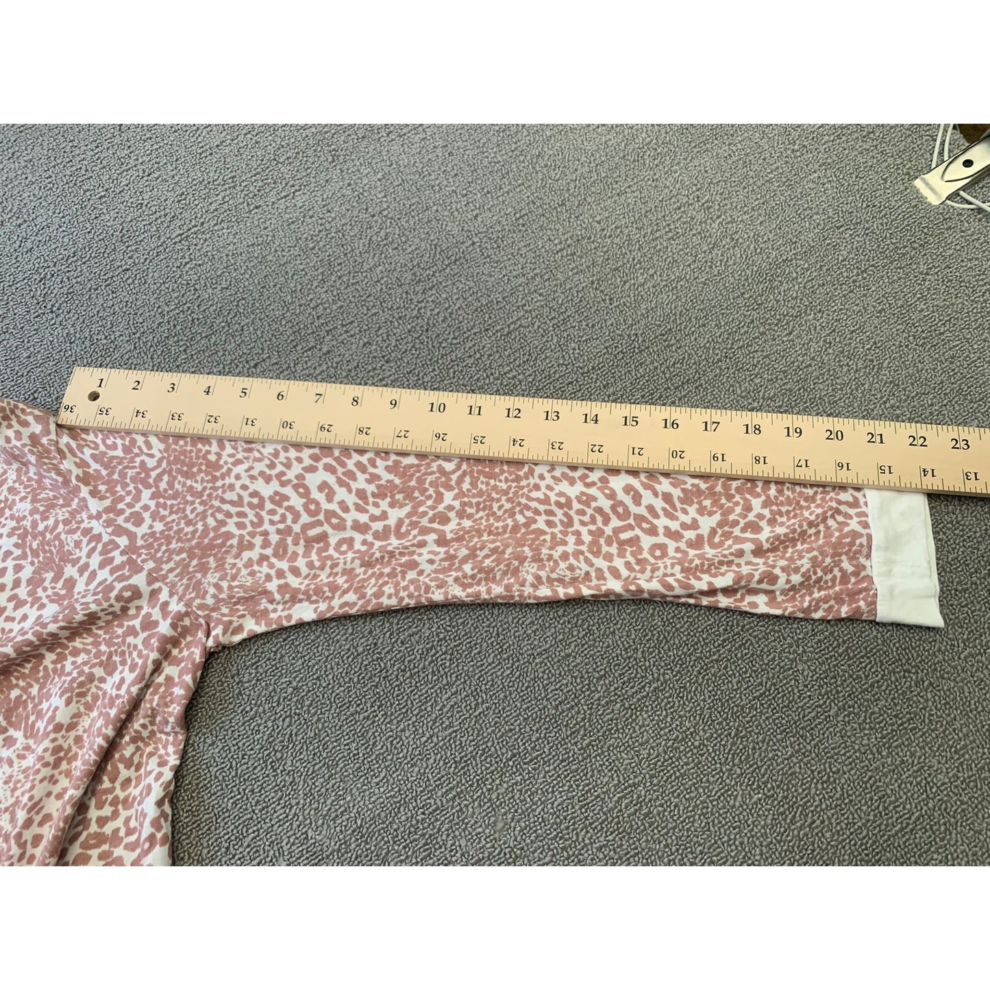 Cosabella Women's Small Pink White Leopard Print Pajama Set Two Piece