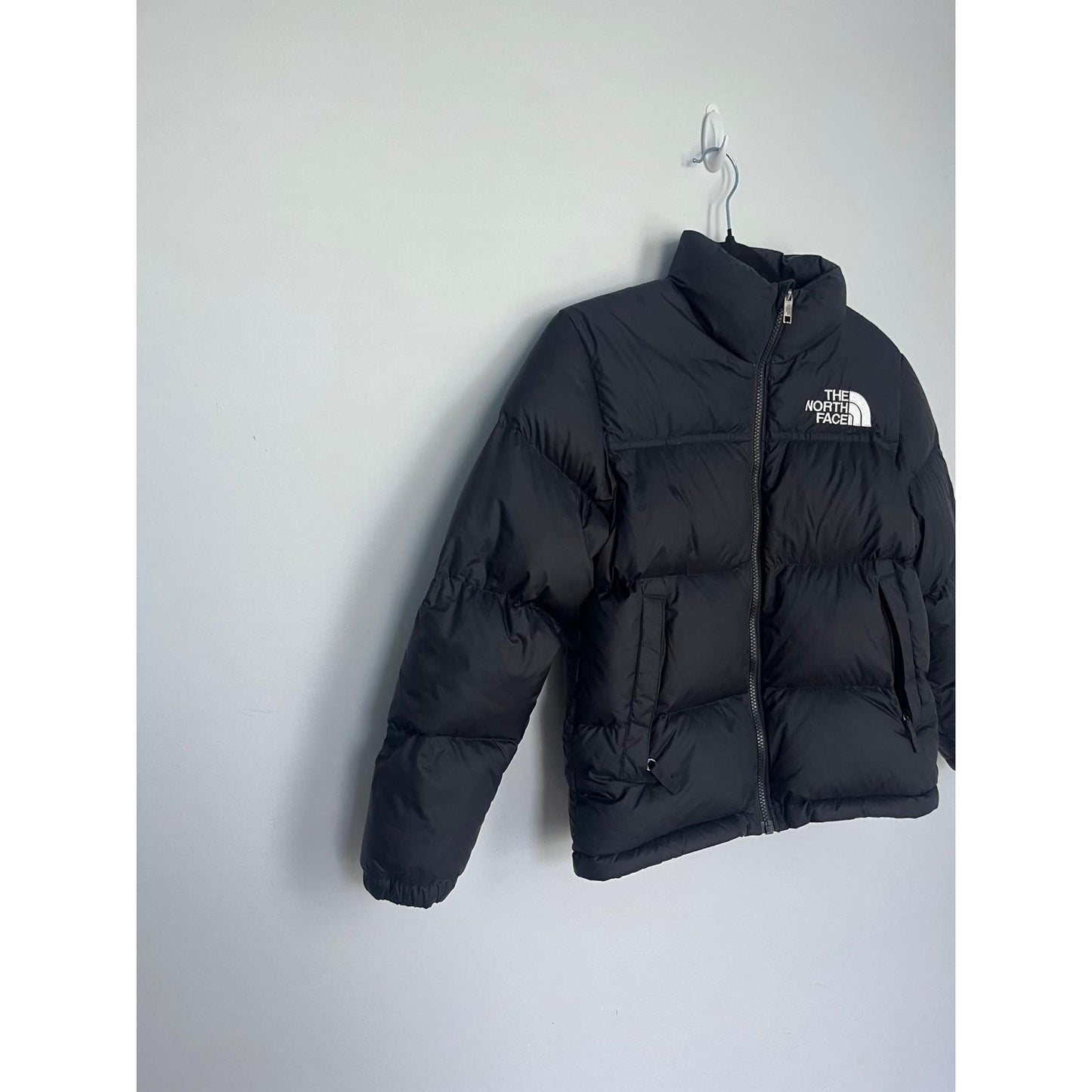 The North Face Puffer Jacket Teen Unisex  L Black Insulated Winter Coat