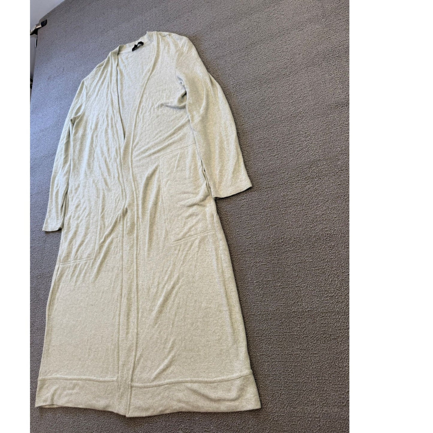 7 For All Mankind Female Size Small Open Front Long Cardigan