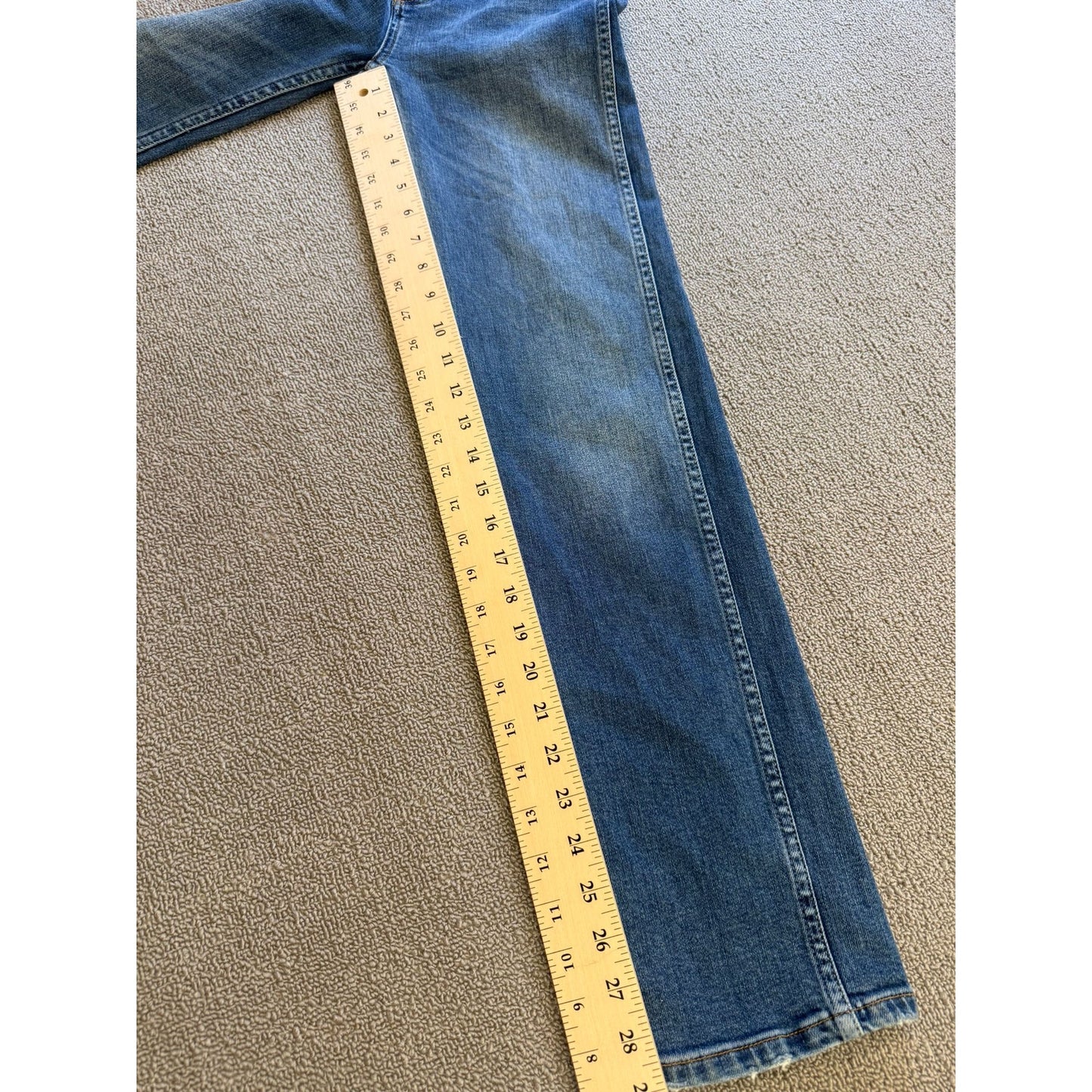Boyish Womens Jeans Size 25 The Dempsey Straight Leg Blue