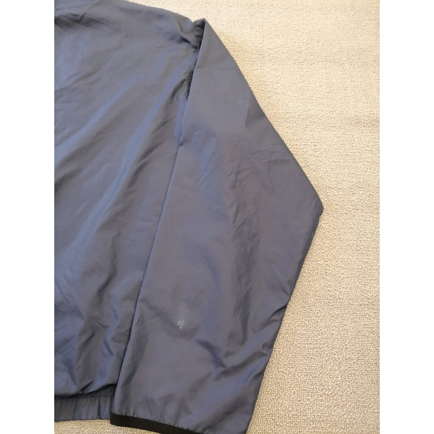 Timberland Large Male Blue Weathergear Full Zip Lightweight Windbreaker Fall