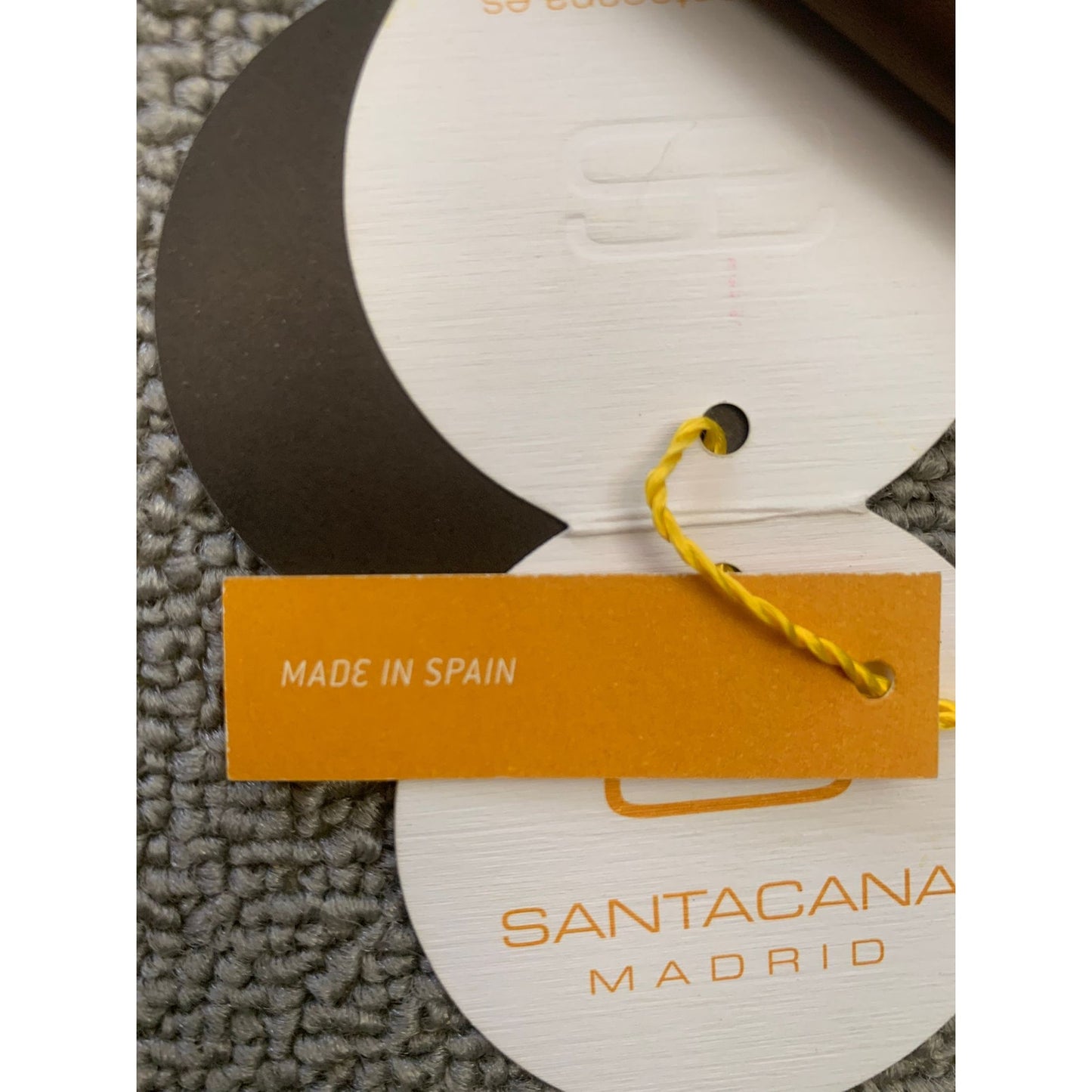 Santacana Madrid Women 6M Brown Sheep Leather Rabbit Lining NWT