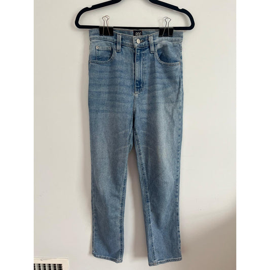 BDG Straight Leg Jeans Womens 27 Light Wash High Rise Urban Outfitters