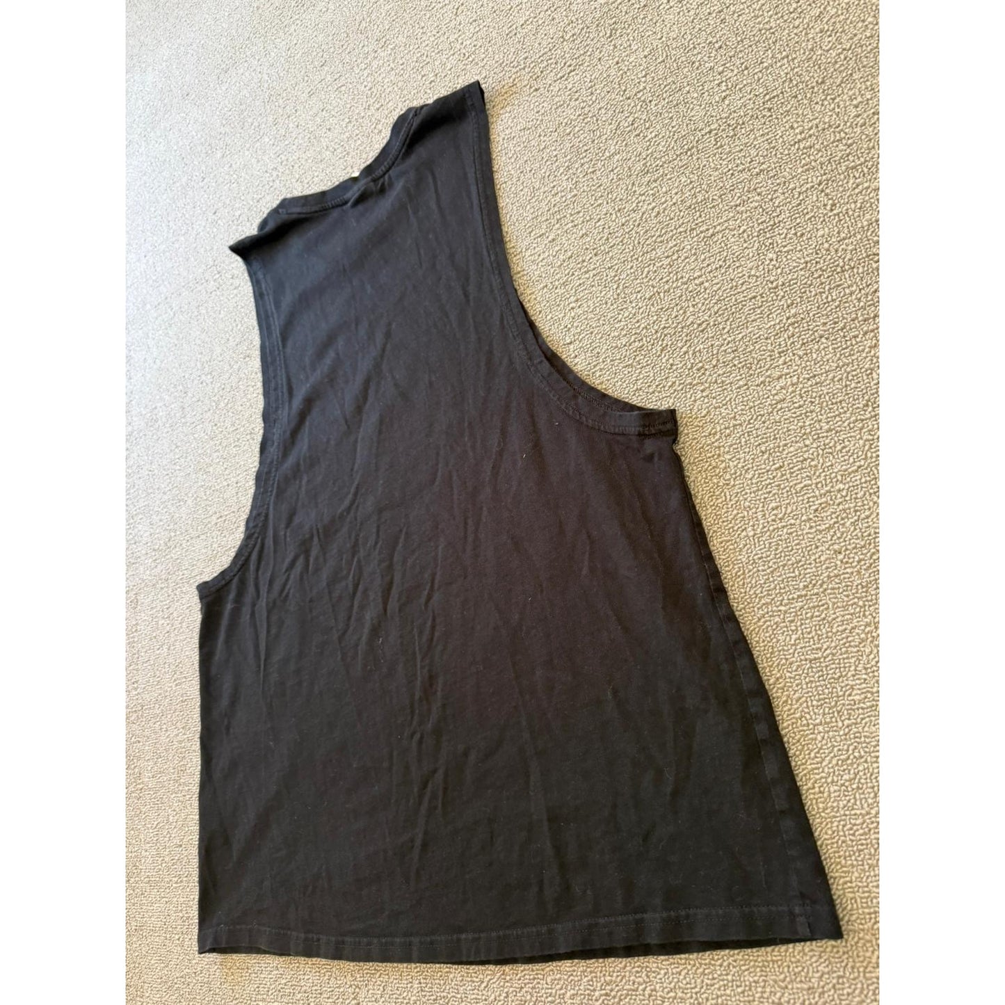 Gymshark Women Small Black Muscle Fit Tank Top