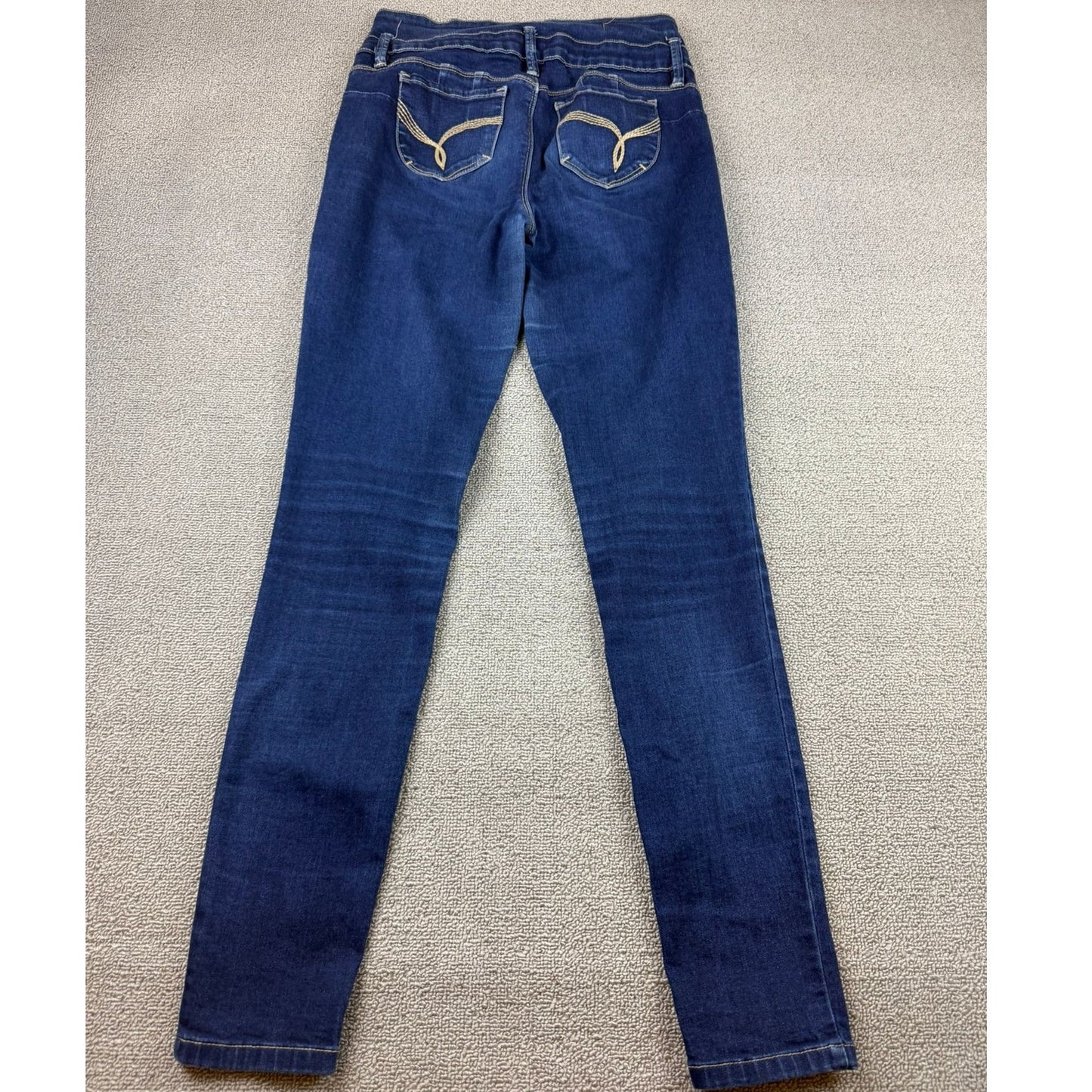 Ymi Wanna Betta Butt Women's Size 7 Dark Blue High Rise Jeans