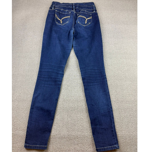Ymi Wanna Betta Butt Women's Size 7 Dark Blue High Rise Jeans
