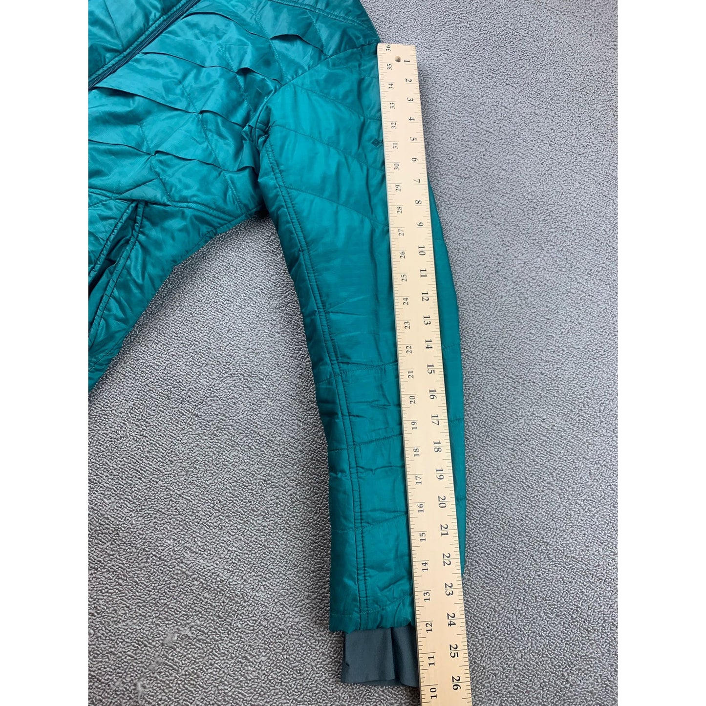 Columbia Women's Medium Teal Green Interchange Omni-Heat Puffer Jacket