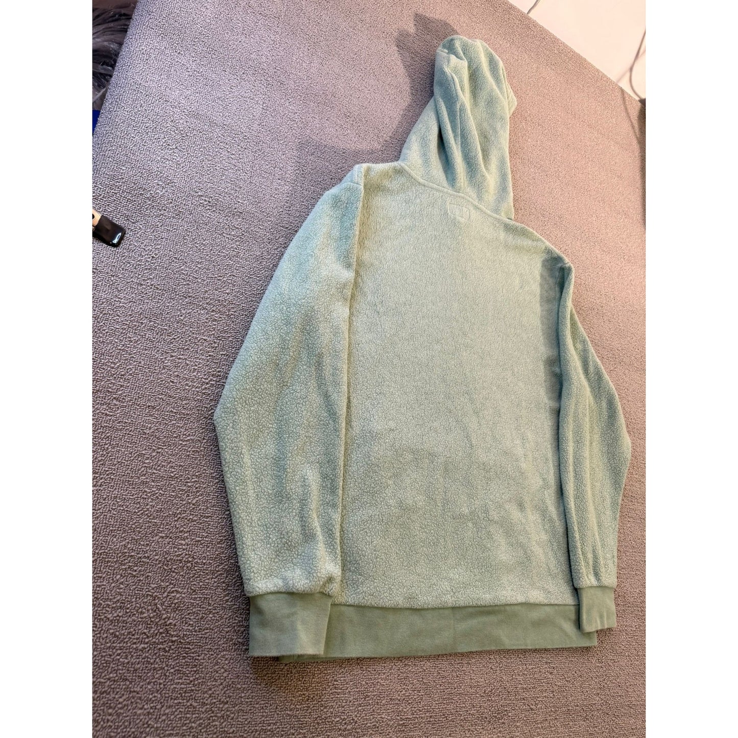 Feat Women's M Light Green Hoodie Sweatshirt Cozy & Comfort Wear