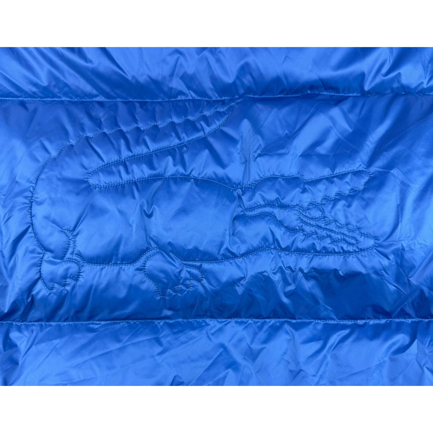 Sample Lacoste Men's Size Medium Blue Puffer Jacket Sample FW 22