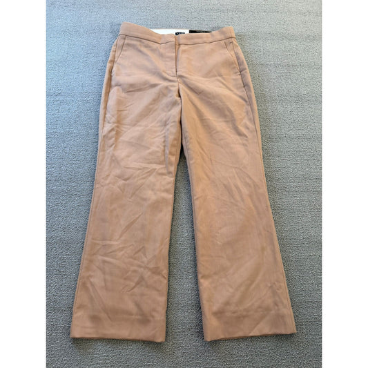 J.Crew Women's Size 8 Italian Fabric Wide Leg Dress Pants