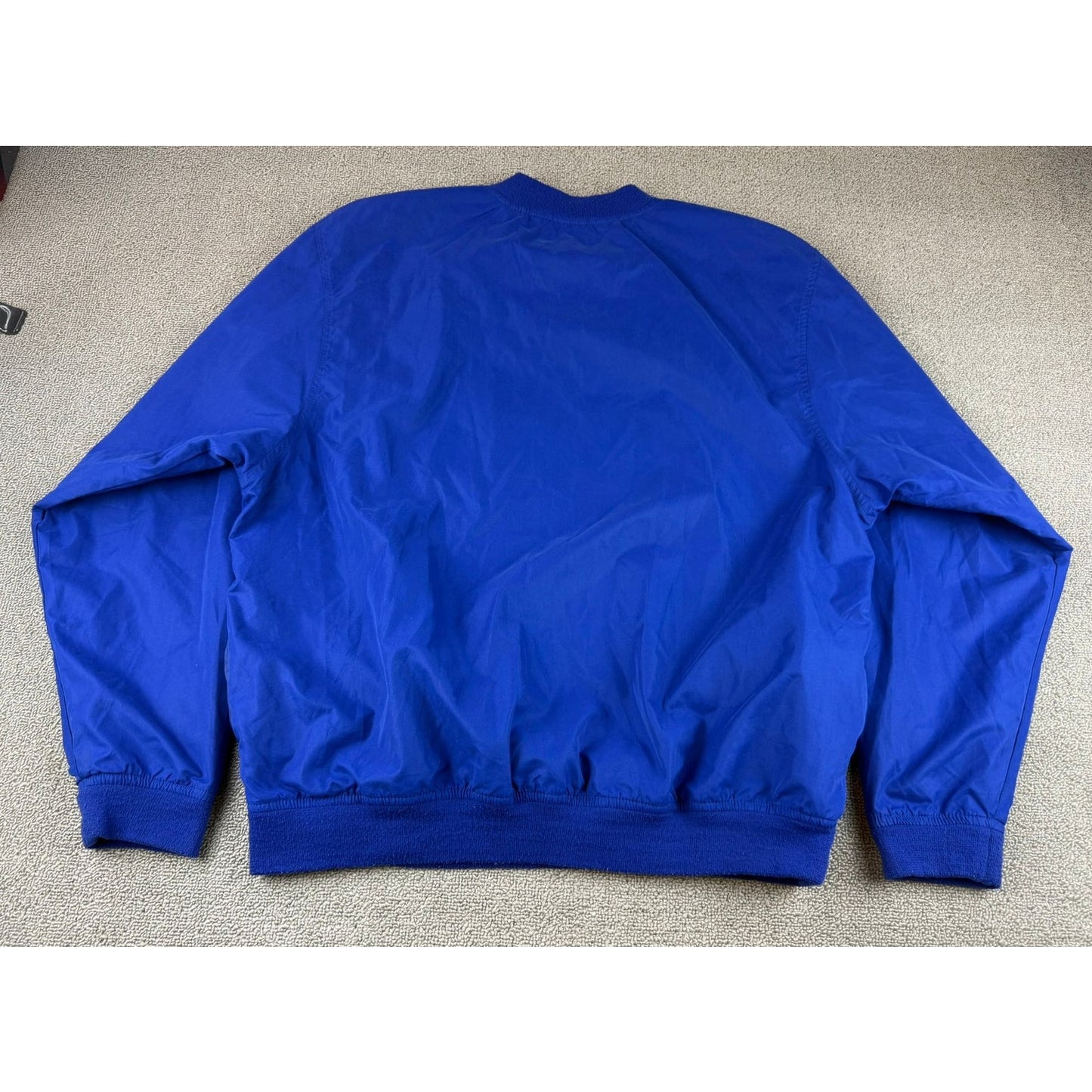Vintage 1996 M&M Jacket Men's Medium Blue Embroidered Planet Mars Taiwan Made