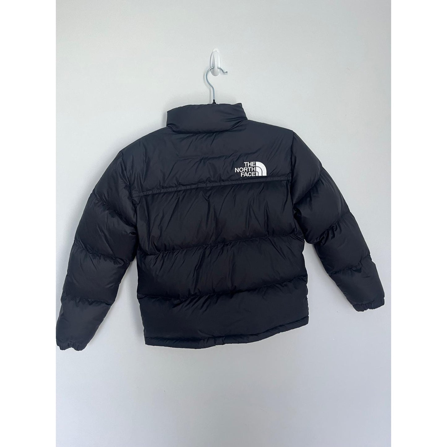 The North Face Puffer Jacket Teen Unisex  L Black Insulated Winter Coat