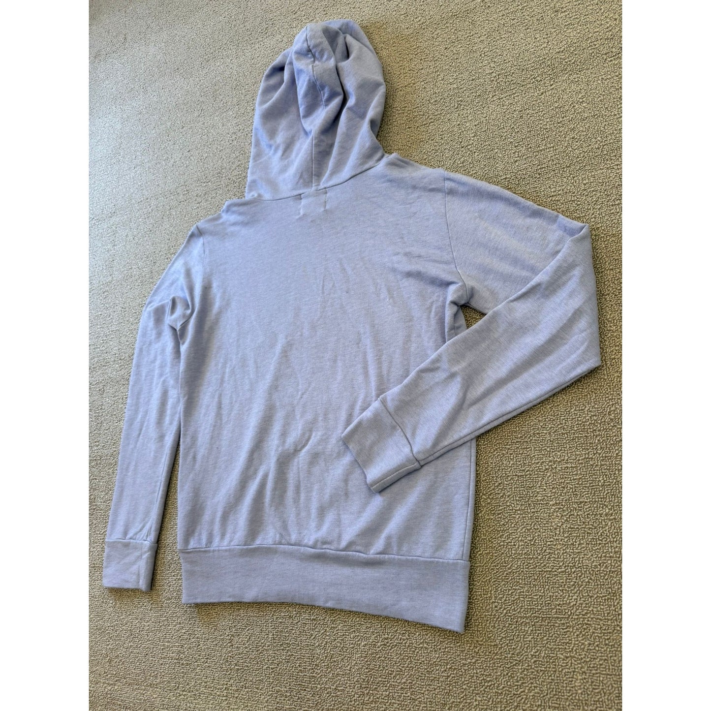 MONROW x Equinox Women's XS Lavender Hooded Sweatshirt Pullover Hoodie