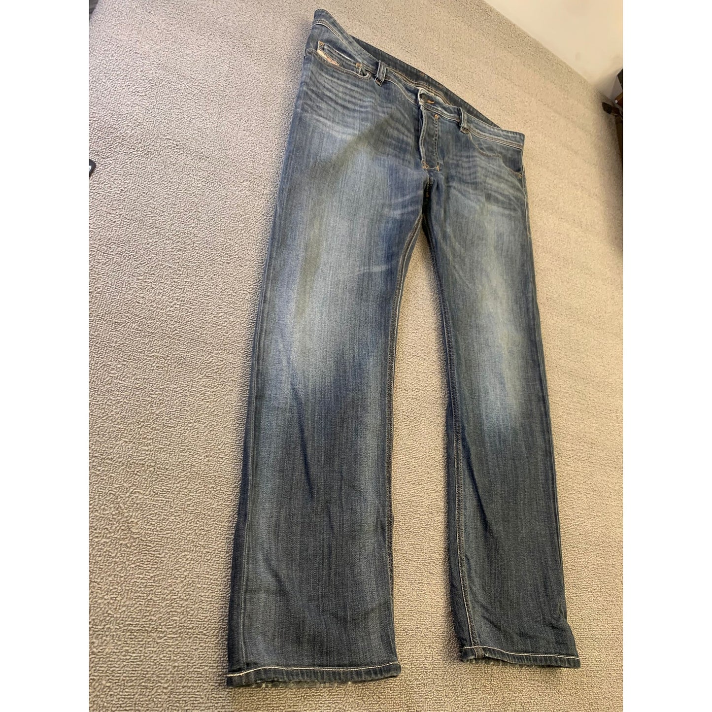 Y2K DIESEL Men's 38 "Industry" Denim Division Straight Leg Jeans