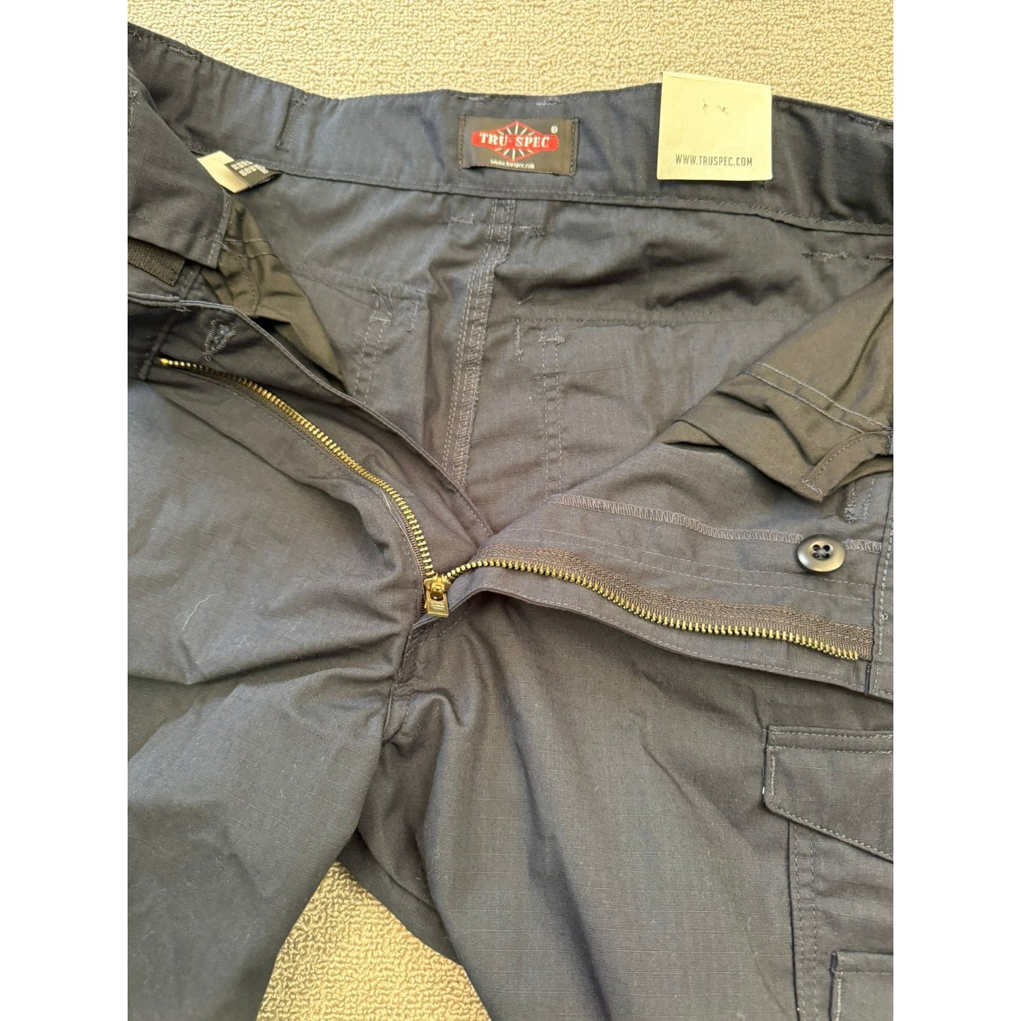Tru-Spec Men 34 24-7 Series Navy Blue Tactical Cargo Pants Workwear Utility